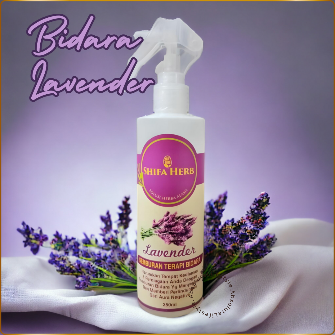 Natural Bidara Lavender aromatherapy spray for sleep and relaxation