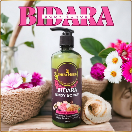 🇸🇬 [SG Seller] Elevate your skincare routine with Bidara's Body Scrub 7 Bunga