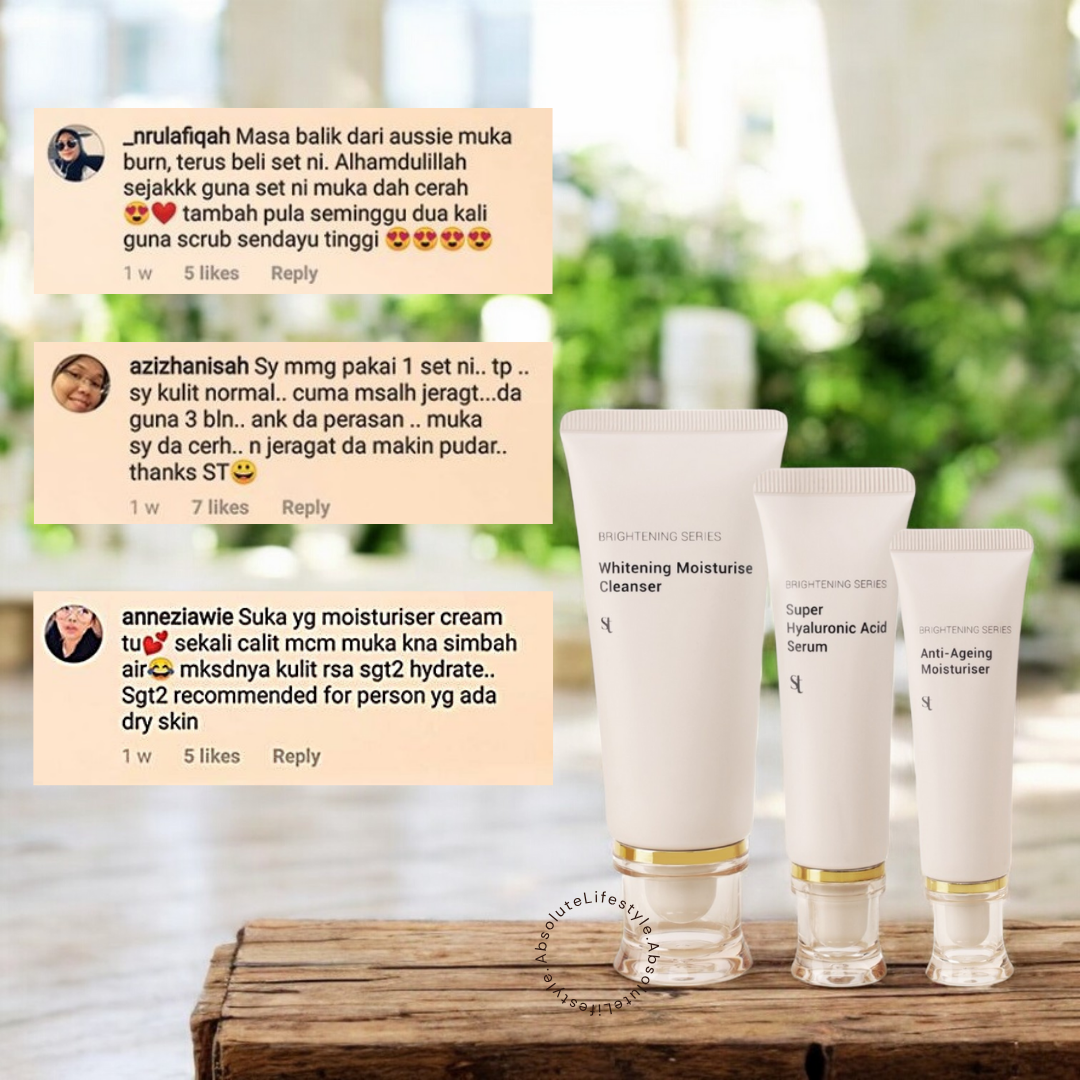 🇸🇬 [SG Seller] ST Brightening Series - Anti-Ageing Treat Wrinkles and Dry Flaky Skin