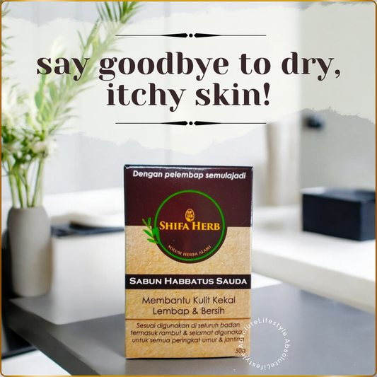 🇸🇬 [SG Seller] Shifa Herb Habbatus Sauda Soap Relief for Itching & Wounds