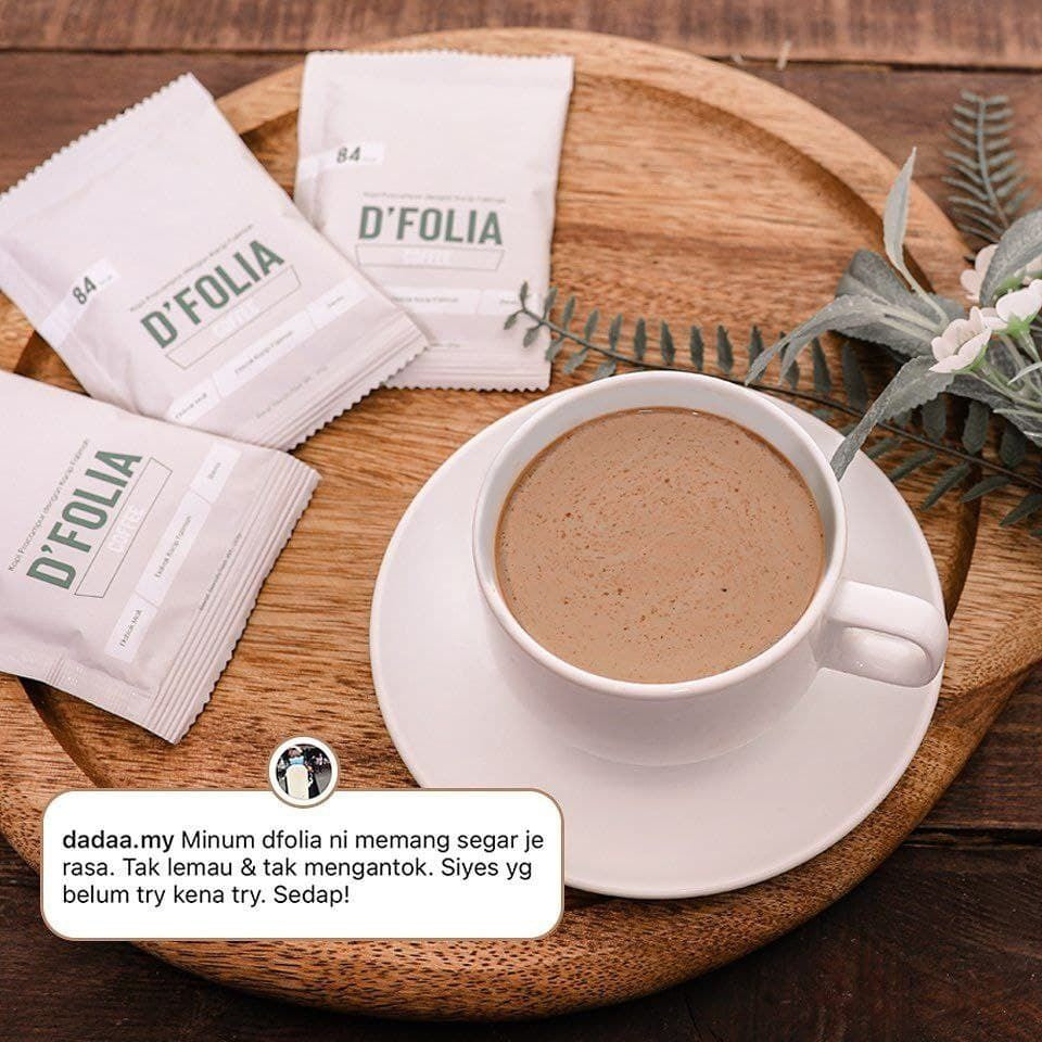 D'Folia Coffee natural ingredients supporting women's vitality, energy and reproductive wellness